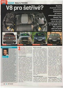 Článek o AutoLysa v časopisu Svět motorů – foto 1